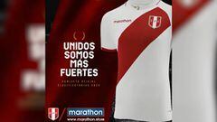 Perú presenta la nuevas camisetas de la selección