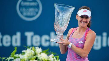 Radwanska limbers up for US Open with Connecticut title