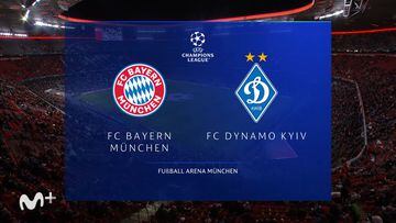 Resumen del Bayern Múnich 5 - Dinamo Kiev 0; Champions League