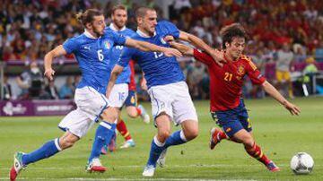 Although still at the group stages, this was an eagerly-awaited fixture between a desperate Italy side and the defending champions. Italy were given a 61st minute lead in Gdansk by Di Natale. But a slick Spain rescued a share of the spoils shortly after w
