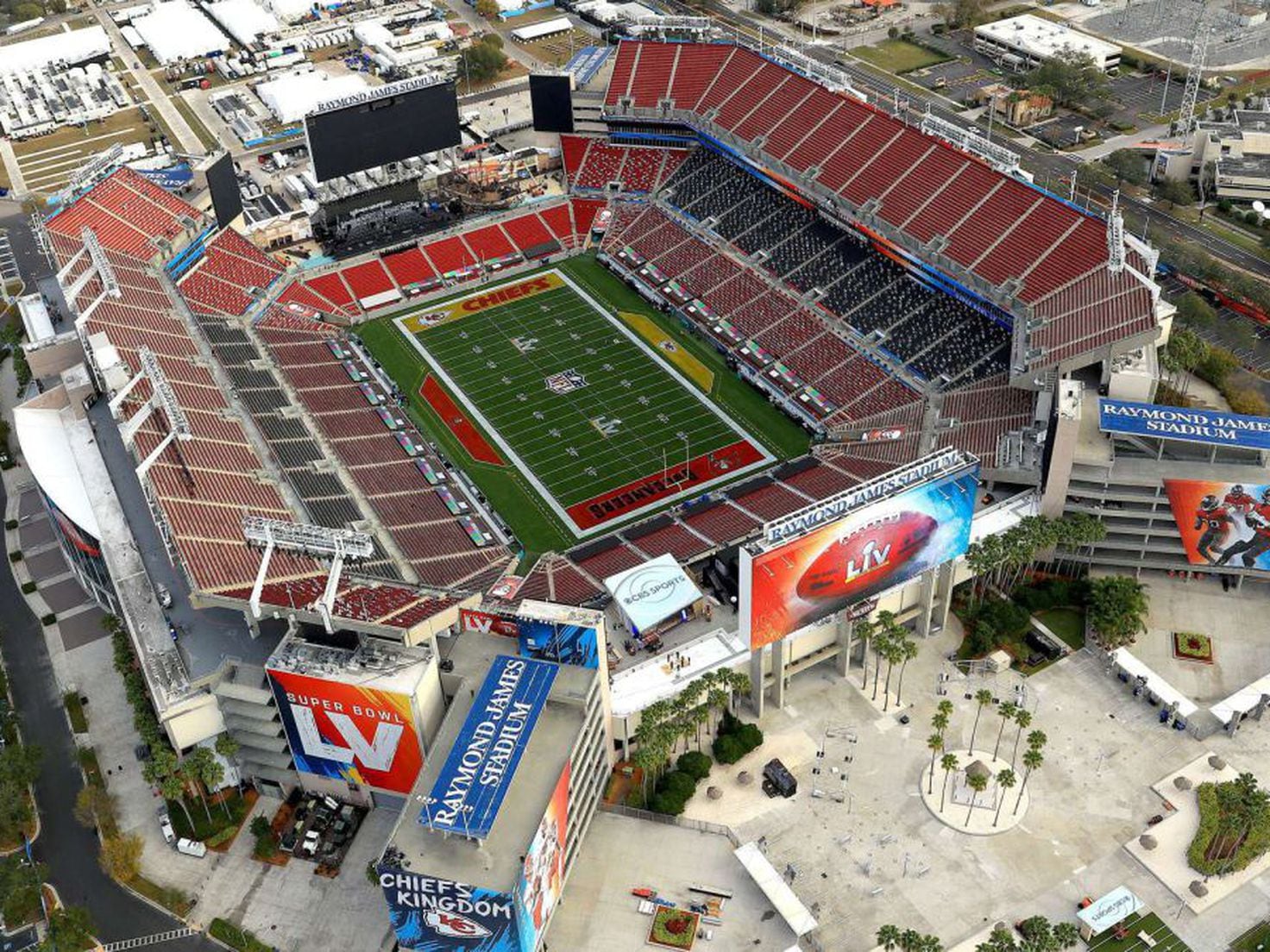 Raymond James Stadium in the Super Bowl: how many NFL finals has it held? -  AS USA