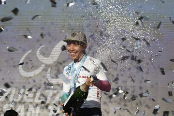 Miguel Ángel López ganó su primera etapa de la Vuelta a San juan en su primera participación