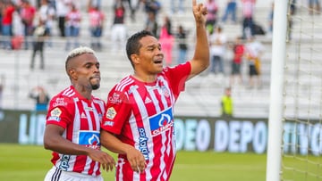 Carlos Bacca y primer gol con Junior