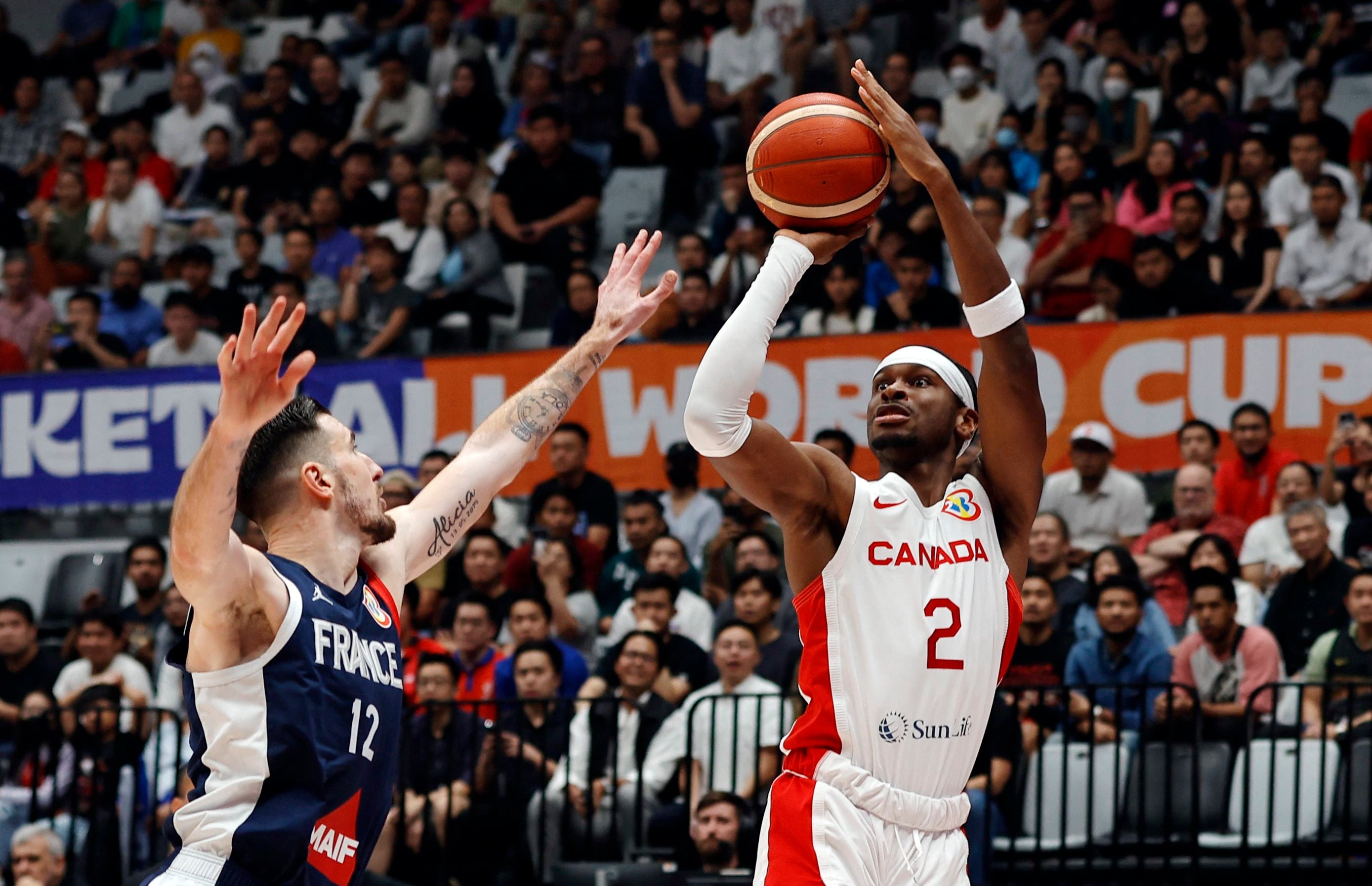 Canada vs usa basketball score today