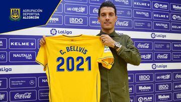 Carlos Bellvis renueva con el Alcorcón hasta 2021