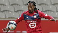 LILLE, FRANCE - MAY 16: Renato Sanches of Lille OSC in action during the Ligue 1 match between Lille OSC and AS Saint-Etienne at Stade Pierre Mauroy on May 16, 2021 in Lille, France. (Photo by Sylvain Lefevre/Getty Images) PUBLICADA 18/07/21 NA MA10 4COL