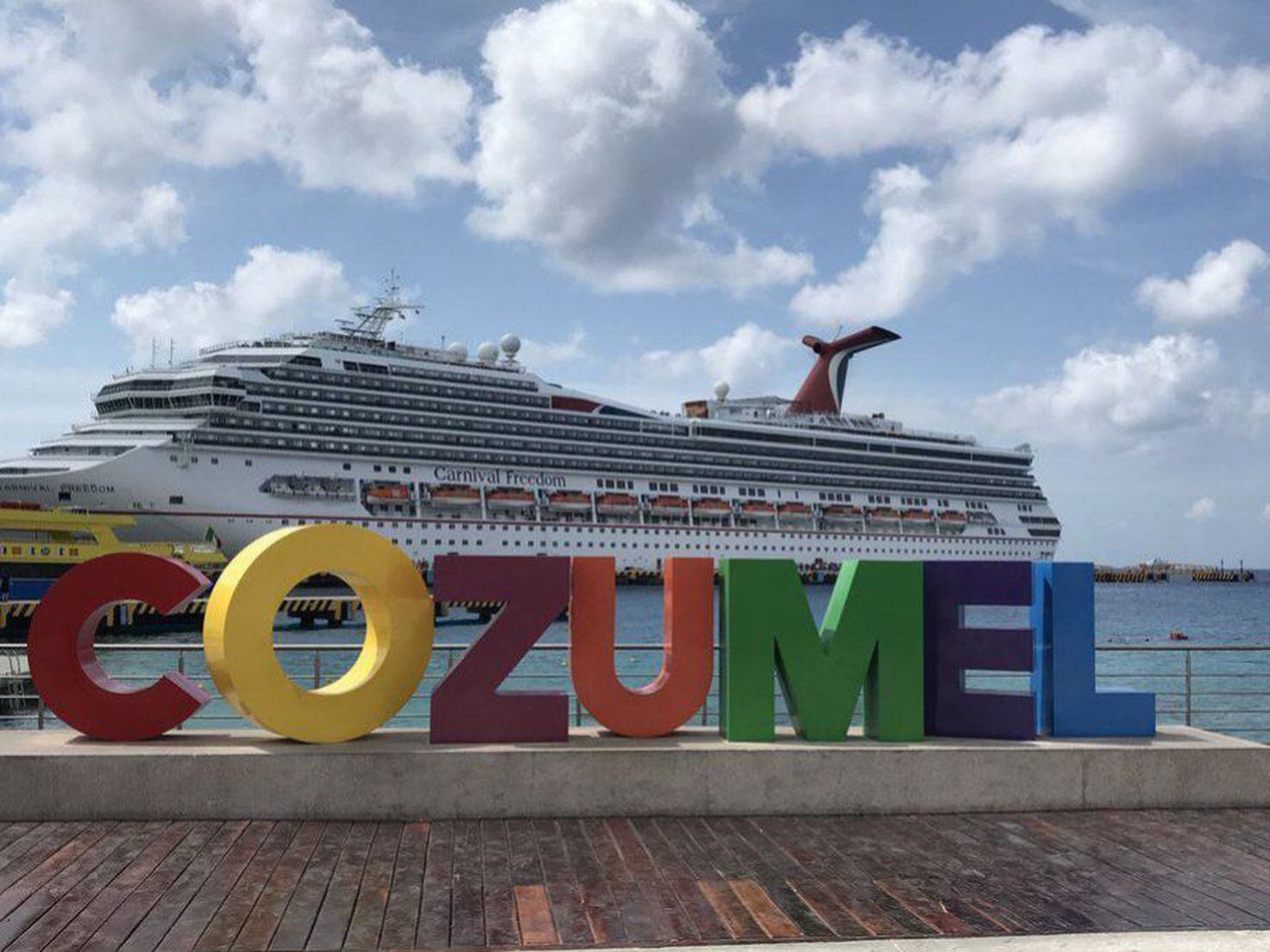 Arriba primer crucero a Cozumel, tras más de un año de inactividad por la  pandemia de Covid-19 - AS México