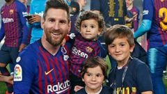 Messi descubre cómo vivió el anuncio de su paternidad y la relación con sus hijos