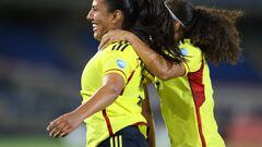 Soccer Football - Women's Copa America - Group A - Colombia v Paraguay - Estadio Pascual Guerrero, Cali, Colombia - July 8, 2022 Colombia's Manuela Vanegas celebrates scoring their fourth goal REUTERS/Luisa Gonzalez