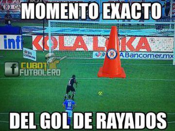 Los mejores memes de Cruz Azul contra Monterrey