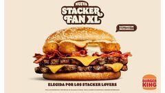 ¡Así es la nueva Stacker Fan XL de Burger King, elegida por los Stacker Lovers!