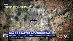 Así se realizó el robo en la casa de Álvaro Morata en Mirasierra