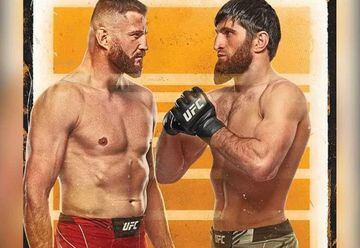 Cartel oficial de Blachowicz vs. Ankalaev en UFC 282