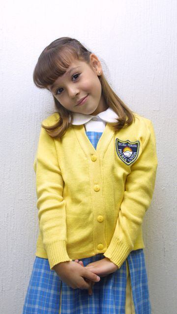 Una de las telenovelas infantiles con más popularidad fue 'Vivan los niños', donde Danna Paola interpretaba a una de las alumnas del colegio, llamada Estrella. 