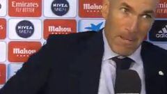 La peculiar expresión que usó Zidane en zona mixta que sorprendió en el plató de RMTV