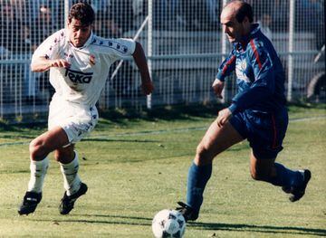 El canterano del Real Madrid pasó por el Zaragoza y Mallorca antes de recalar en el Fútbol Club Barcelona.