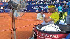 Nadal through to semi-finals as Dolgopolov injured