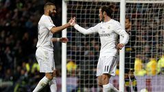 Benzema y Bale. 