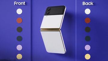 Samsung te dejará cambiar las carcasas de tu Galaxy Z Flip 4 Bespoke Edition