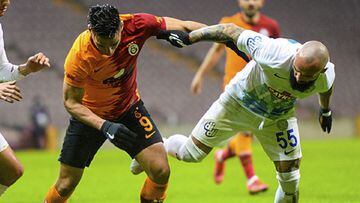 Falcao juega 88&#039; en derrota de Galatasaray ante Rizespor.