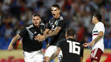 Argentina 2 - 0 México: resumen, resultado y goles