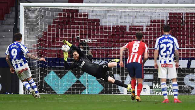 Joselu quiere saldar una tarea pendiente con el Atlético