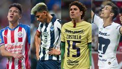 La Liga MX elige a cinco delanteros en su 11 ideal de la J6