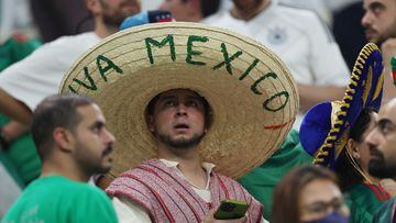 In the final minutes El Tri’s bid for a KO round birth against Saudi Arabia, fans revived a chant that had been prohibited at the World Cup in Qatar.