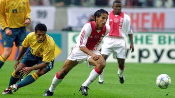 Con Ajax en la temporada 2001-2002