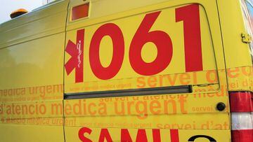 Imagen de archivo de una ambulancia del SAMU.