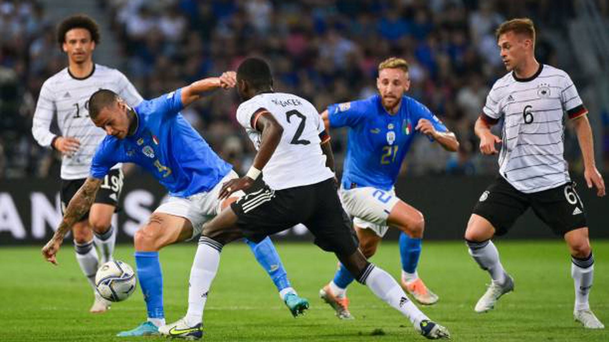 Italy 1-1 Germany: summary: score, goals, highlights, Nations League - AS  USA