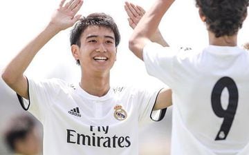 Takuhiro Nakai, 'Pipi', el canterano japonés que se abre paso en los Juveniles del Real Madrid.