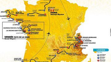 Tour de Francia 2018: etapas, perfiles y recorrido