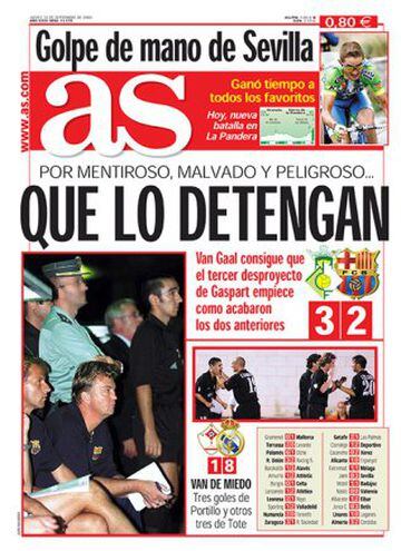 September 2002 and Barcelona crash out of the Copa del Rey falling 3-2 to 2B outfit Novelda