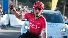 Winner Nairo Quintana of Arkea - Samsic during the Tour de la Provence 2022, Cycling race stage 3, Manosque - Montagne de Lure (169,1 Km) on February 13, 2022 in Lure, France - Photo Laurent Lairys / DPPI AFP7  13/02/2022 ONLY FOR USE IN SPAIN