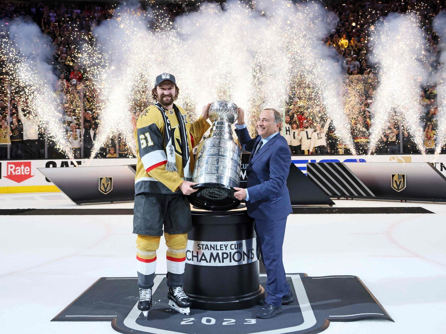Golden Knights awarded with Stanley Cup championship rings - Las