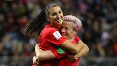 Alex Morgan makes WWC history against England on her birthday