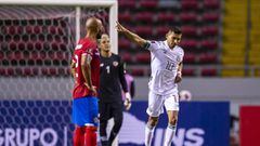 during the game Costa Rica vs Mexico, corresponding to CONCACAF World Cup Qualifying road to the FIFA World Cup Qatar 2022, at Nacional of Costa Rica Stadium, on September 5, 2021.  &amp;lt;br&amp;gt;&amp;lt;br&amp;gt;  durante el partido Costa Rica v