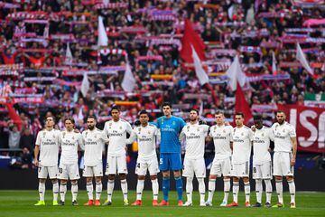 Real Madrid XI: Courtois, Carvajal, Varane, Ramos, Reguilón; Casemiro, Modric, Kroos; Lucas Vázquez, Vinicius and Benzema.