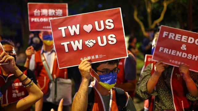 China actúa contra Taiwán un día después de la visita de Pelosi