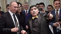 El día que Maradona no quiso madrugar para conocer a Putin