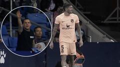 Un aficionado del Espanyol, expulsado del estadio tras insultar a De Paul y hacer el saludo fascista