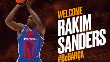 El Barcelona sigue fichando: la llegada de Rakim Sanders, oficial