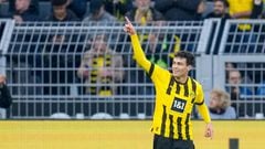 Gio Reyna anota su segundo gol de la temporada con el Borussia Dortmund
