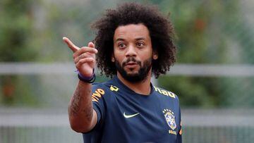 Brasil recupera a Marcelo para duelo clave frente a Bélgica