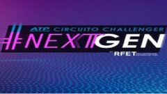 Logo del nuevo ATP Circuito Challenger #NextGen by RFET.