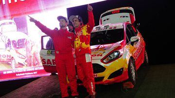 Fernández y Riquelme, los chilenos en el WRC en Suecia