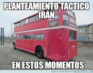 Los divertidos memes que dejó la defensa de Irán ante España