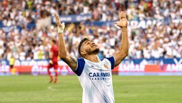 Luis Su&aacute;rez, goleador del Zaragoza que espera el llamado de Colombia 