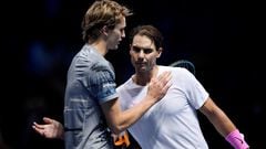 Semifinal of Roland Garros between Zverev and Rafa Nadal